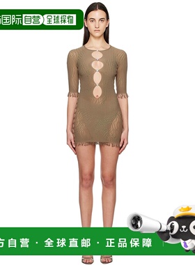 1h可退 潮奢 Poster Girl 女士 灰褐色 Miranda Hotfix 连衣裙 CO