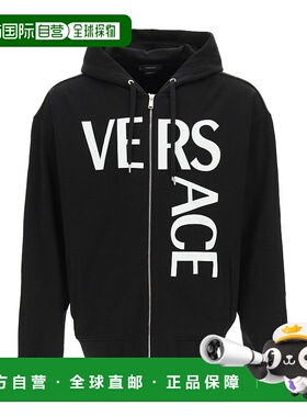 VERSACE 男士卫衣 10010831A007191B000 AW2021 黑色范思哲