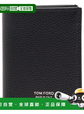 1h可退 TOM FORD 男士钱包 Y0279LCL158SNAA SS2026 黑色 Folder