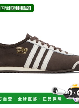 1h可退 潮奢 Adidas 男士 棕色 Italia 60s 运动鞋 IH9147Crea