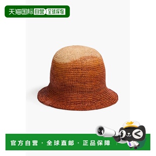 1h可退 潮奢 Staud 女士 Meyers 草编渔夫帽 M25S2002CRSDOB