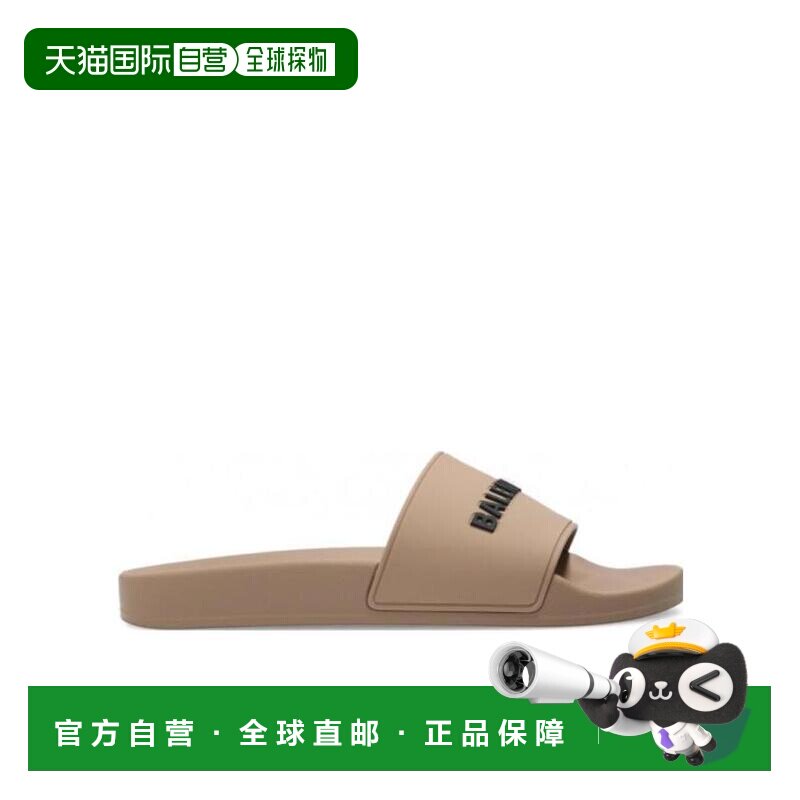 BALENCIAGA 女士拖鞋 565547W1S809710 CO 浅棕色 Shoes - Slides图片