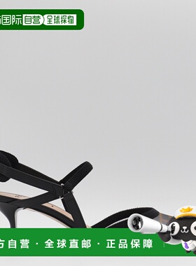 FENDI 女士凉鞋 8J8589AQ6UF13TU CO 黑色 Colibrì Lite高跟凉鞋
