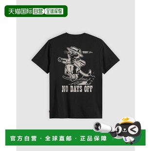 T恤 Levi 背部印花宽松款 off days 男士 李维斯 潮奢 1h可退