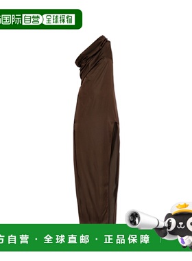 RICK OWENS 女士连衣裙 SS2025 褐色长裙 RP01E7509SCH14