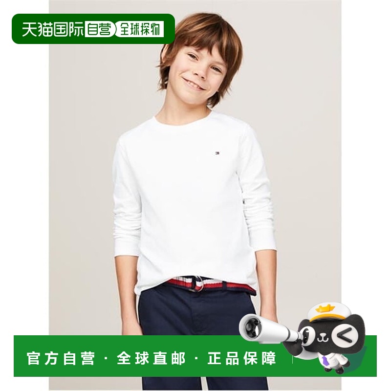 1h可退 潮奢 Tommy Hilfiger 汤米 希尔费格 男童 CN L/S 男孩基T