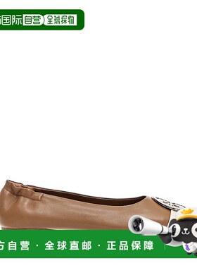 TORY BURCH 女士芭蕾乐福鞋 148336250BEIGE CO 棕色 Claire Cap