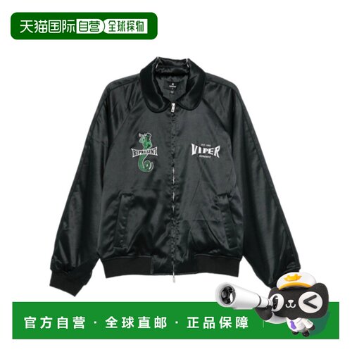 Represent 男士夹克 MLM10053901 SS2026 黑色 长袖支付后1h可退