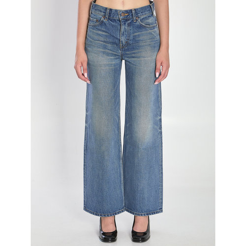 CELINE 女士牛仔裤 RP055930F07UW CO 蓝色 Surf jeans flared in