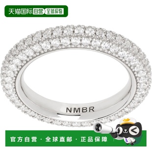 潮奢 3415 Numbering 银色 戒指 女士 1h可退