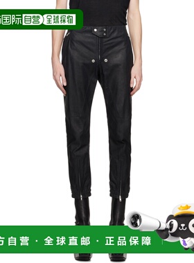 RICK OWENS 男士牛仔裤 RU01E5395LSU09 SS2025 黑色