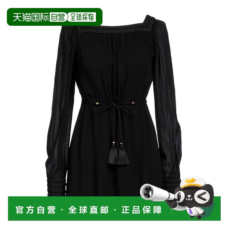 1h可退 潮奢 Saint Laurent 圣罗兰 女士 短款连衣裙,女装/女士精品,连衣裙,淘宝优惠券,粉丝福利购,淘宝优惠卷