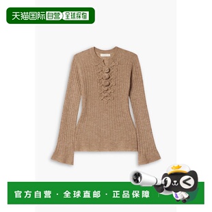 付款1h内可退 潮奢 ULLA JOHNSON 女士 Magda pompom-detailed 罗