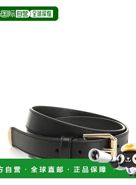 GIVENCHY 女士腰带 BB408ZB2AE001 CO 黑色 25MM VOYOU METAL TIP