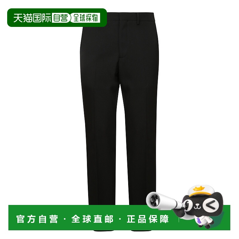 BURBERRY 男士休闲裤 8045466 AW2021 黑色 tailored trousers