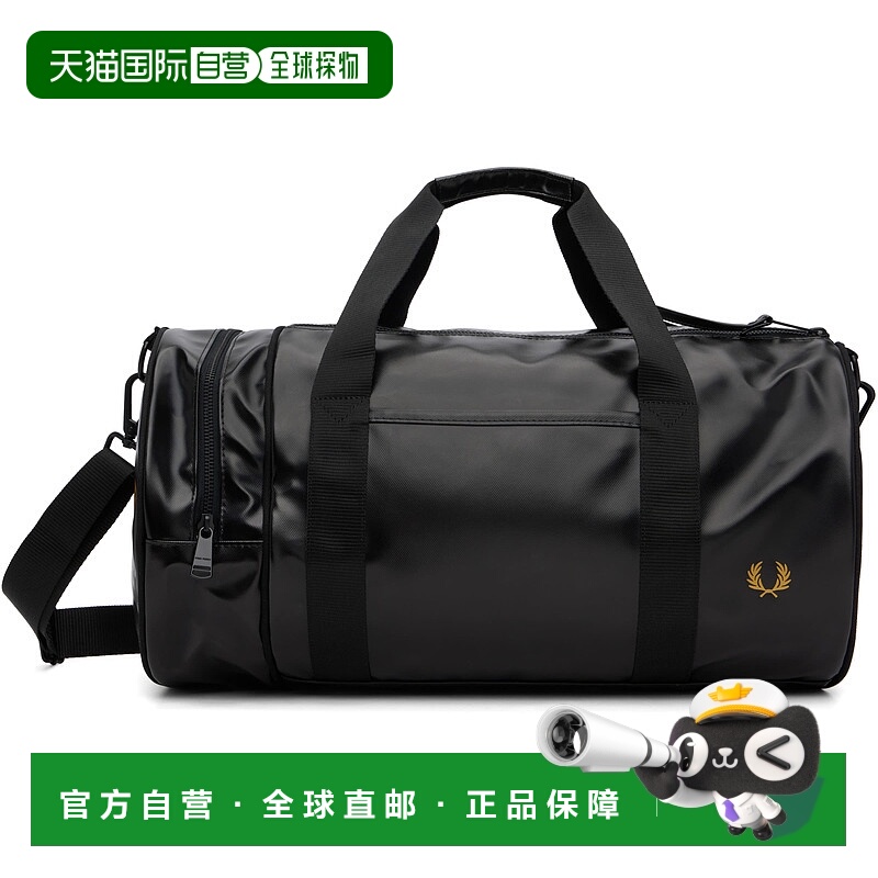 1h可退 潮奢 Tom Ford 汤姆 福特 男士 黑色 Tonal Barrel 行李包