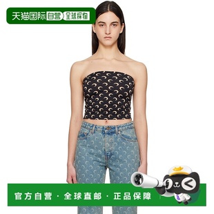 Serre 女士 Jersey 潮奢 Secon Printed Marine Moon 1h可退 黑色