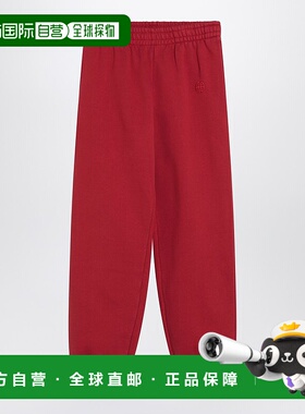 1h可退 潮奢 ANINE BING 女士 红色慢跑长裤 A0310598CO卫裤