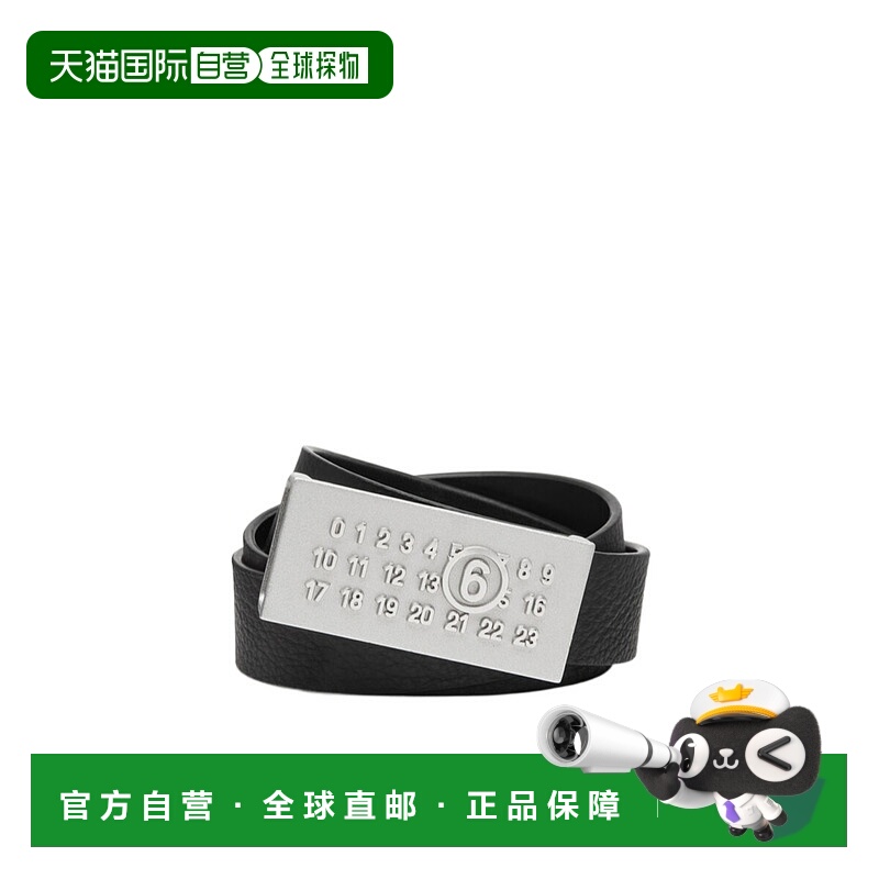 1h可退 MM6 MAISON MARGIELA 女士腰带 SA6TP0010P8326T8013牛皮