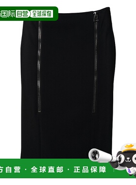 1h可退 TOM FORD 女士半身裙 GC5693FAX575LB999 AW2023 黑色