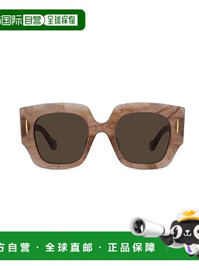 LOEWE 女士眼镜 LW40129U64E AW2025 棕色 1JQI4X10A太阳镜