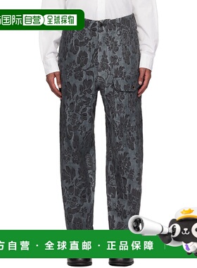 1h可退 潮奢 Uma Wang 男士 灰色 Paxton 长裤 UM3503