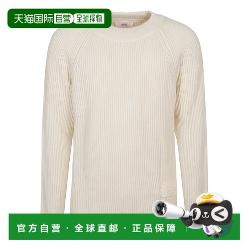 Ami Paris 男士针织毛衣 HKS024KN0031185 AW2023 花色长袖