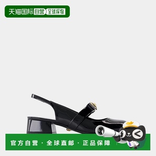 女士芭蕾乐福鞋 Versace 1018457D2VE 黑色 Sligb SS2025 VERSACE