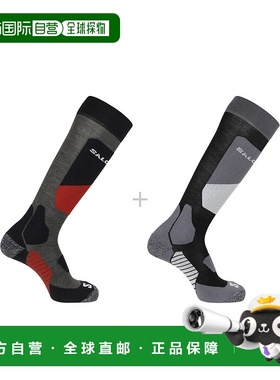 SALOMON 男士袜子 LC2375300COPEN AW2025 花色 S/ACCESS 2-PACK