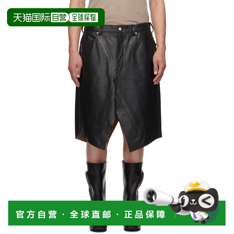 1h可退 潮奢 rick owens 瑞克 欧文斯 男士 黑色 Hollywood Slive