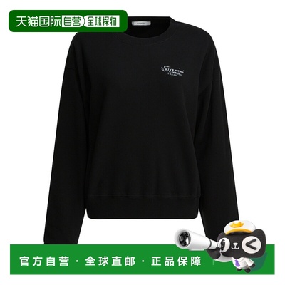 GIVENCHY 女士卫衣 BWJ04UP7A7001 CO 黑色 SWEATSHIRT WITH PRIN