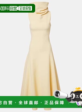 1h可退 潮奢 Jacquemus 女士 三角形中长连衣裙 yellow黄色 舒适