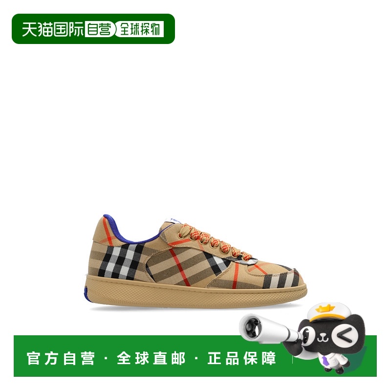 1h可退 BURBERRY 女士运动鞋 8095372B9368SANDIPCHECK AW2024