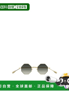 GUCCI 男士眼镜 GG1814S001 SS2025 灰色 几何形太阳眼镜古驰