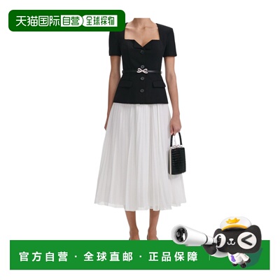 1h可退 SELF-PORTRAIT 女士连衣裙 AW25082MAB AW2025 黑色