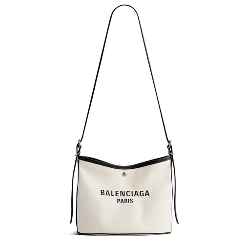 BALENCIAGA 女士斜挎包 8288432ABBN9260 CO 乳白色 Canvas shoul