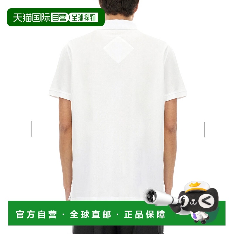 1h可退 CANADA GOOSE 男士T恤 1600M25 SS2025 白色 White piquet