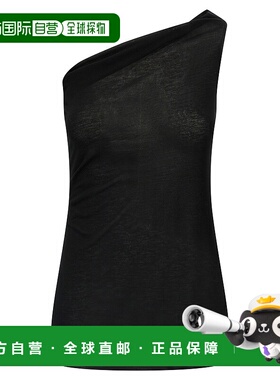 RICK OWENS 女士背心吊带 RP01F6138JS09 SS2026 黑色性感