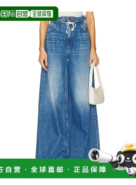 1h可退 潮奢 mother denim 女士 Doggie Bag Heel 牛仔裤 1129813