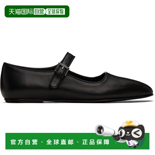 1h可退 潮奢 The Row 女士 黑色 Ava 玛丽珍鞋 F1003N61单鞋