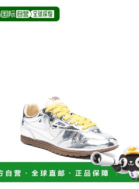 AUTRY 女士运动鞋 WSLWRY01 AW2025 银色 WINDSPIN LOW WOM MIRRO