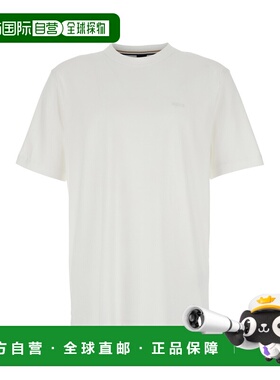 1h可退 潮奢 Hugo Boss 雨果博斯 男士 Lettering on Front 白色L