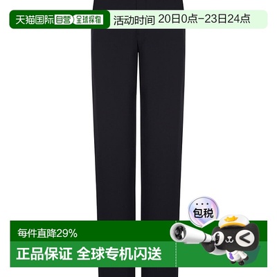 Armani阿玛尼男士九分西裤蓝色直筒百搭休闲11P0M01506