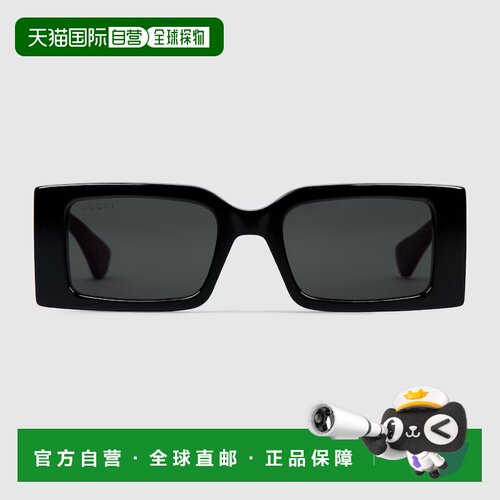 GUCCI 女士眼镜 819567J07401012 SS2026 黑色 Gucci rectangular