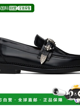 1h可退 潮奢 Toga Pulla 男士 黑色 Metal 乐福鞋 FTVRMJ82609021