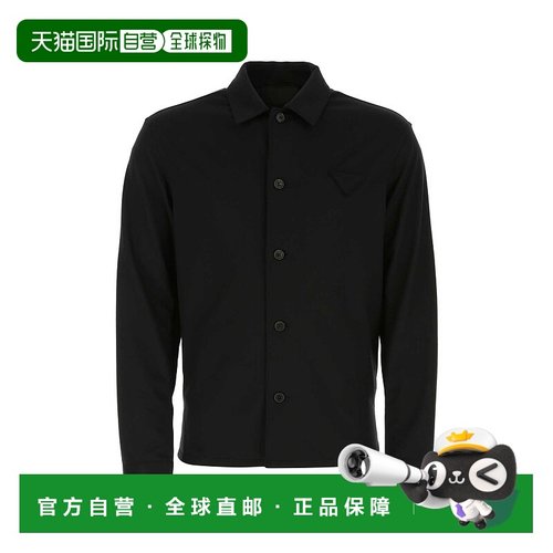 PRADA 男士衬衫 SC551S2121Y5SF0002 CO 黑色 CAMICIA