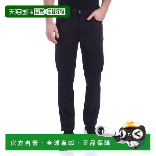 MOSCHINO 男士休闲裤 035402191555 SS2020 黑色 【付后1h可退】
