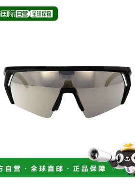 ADIDAS 男士太阳镜 SP006302G AW2024 黑色 CMPT AERO