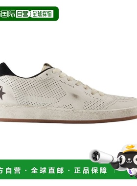 1h可退 潮奢 GOLDEN GOOSE 男士 白色 Ball Star 运动鞋 GMF00717