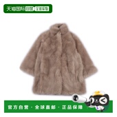 女童大衣 Faux C20672051 CHLOÉ AW2025 花色 Fur Coat